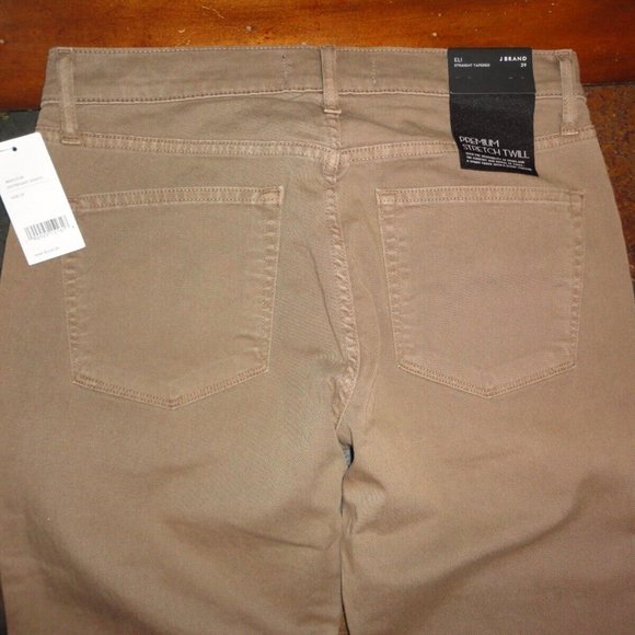 J BRAND Men's "ELI" Premium Stretch Twill Straight Tapered Pants NWT!! Sz 29x31 - Picture 6 of 9
